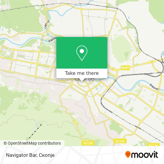 Navigator Bar map
