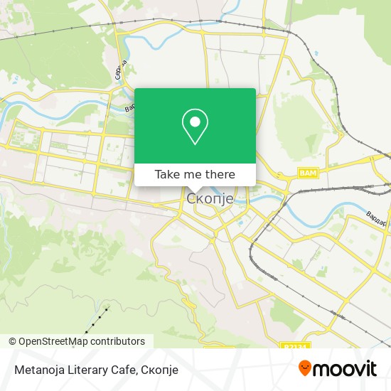 Metanoja Literary Cafe mapa