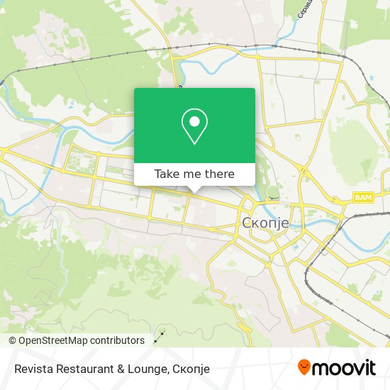 Revista Restaurant & Lounge map