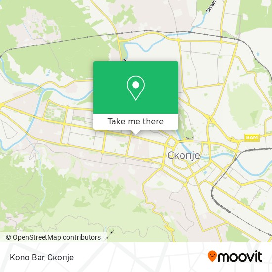 Kono Bar mapa