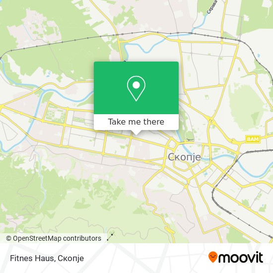 Fitnes Haus map