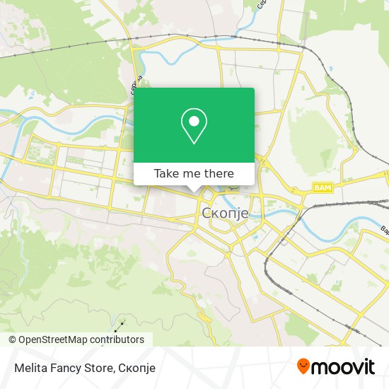 Melita Fancy Store map