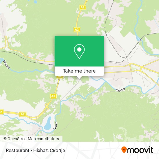 Restaurant - Hixhaz map