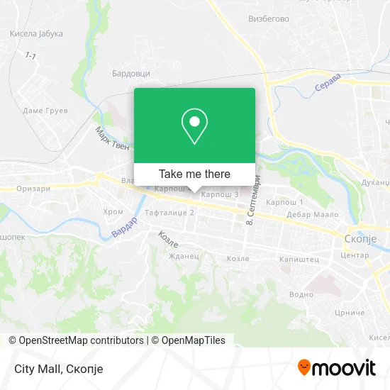 City Mall map