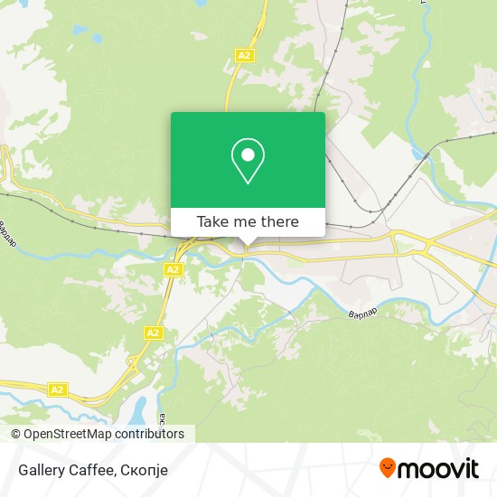 Gallery Caffee mapa