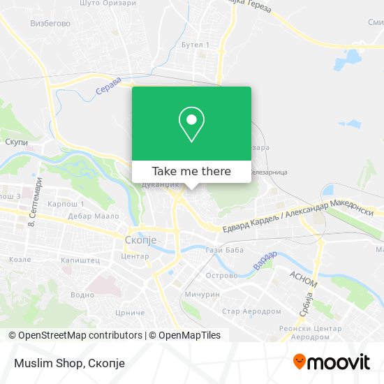 Muslim Shop mapa