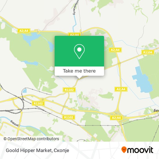 Goold Hipper Market map