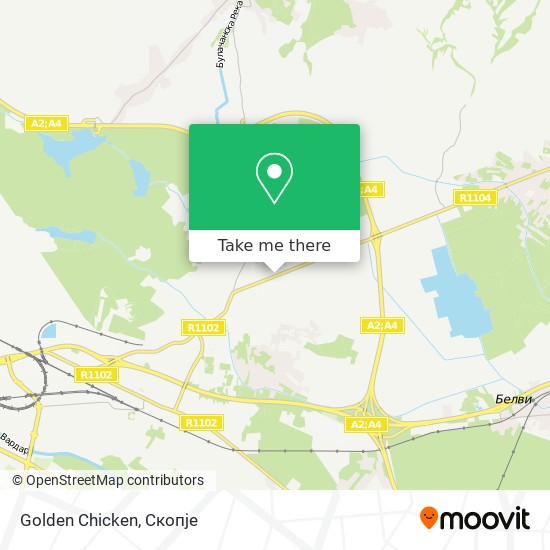 Golden Chicken map