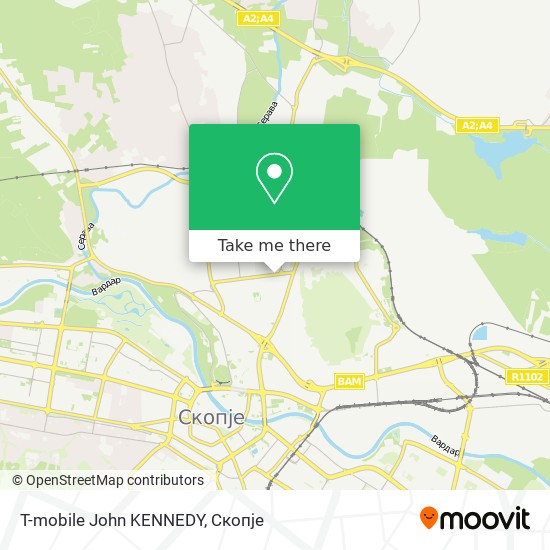 T-mobile John KENNEDY map