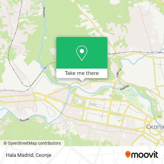 Hala Madrid map