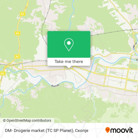 DM- Drogerie market (TC SP Planet) map