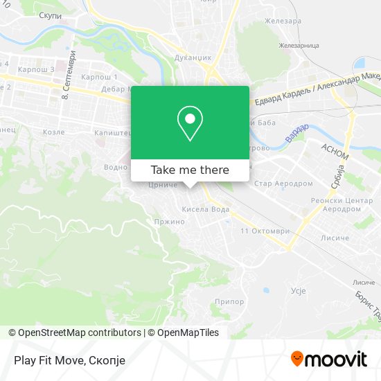 Play Fit Move map