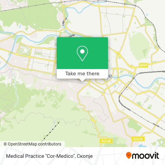 Medical Practice "Cor-Medico" map