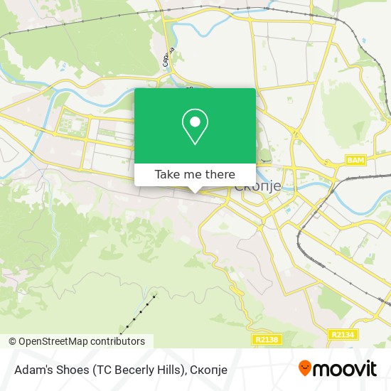Adam's Shoes (TC Becerly Hills) mapa