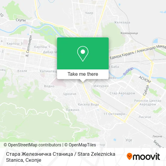 Стара Железничка Станица / Stara Zeleznicka Stanica map