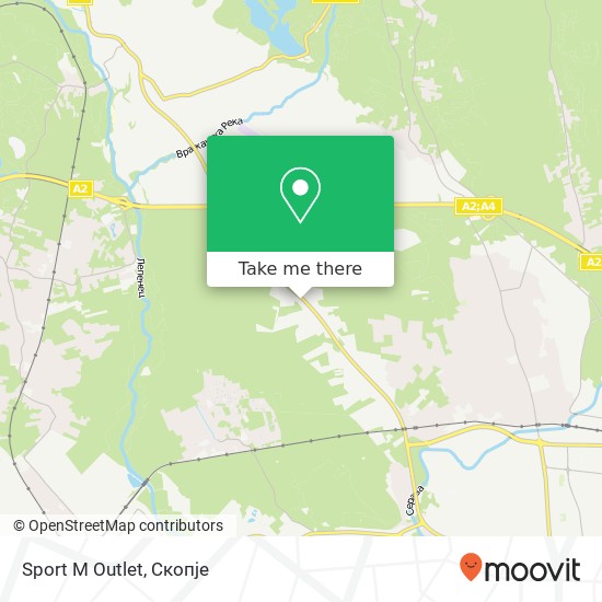 Sport M Outlet map