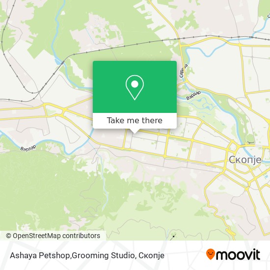 Ashaya Petshop,Grooming Studio mapa