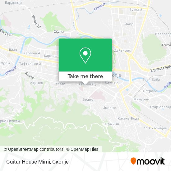 Guitar House Mimi mapa