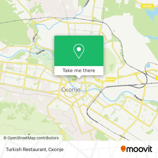 Turkish Restaurant map