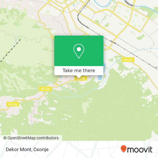 Dekor Mont map