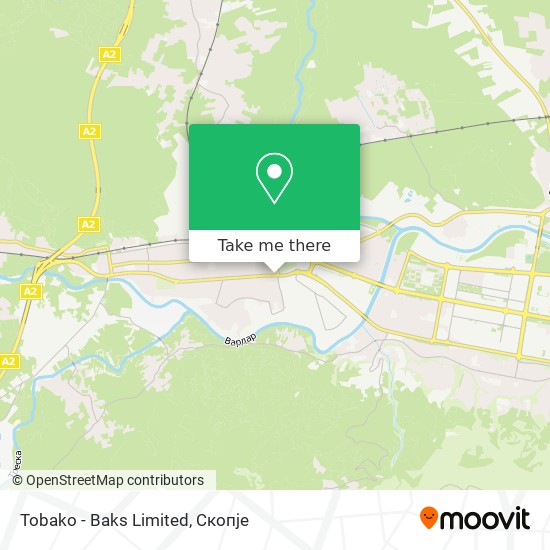 Tobako - Baks Limited map