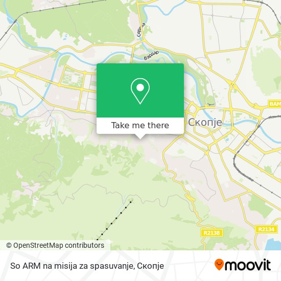 So ARM na misija za spasuvanje map