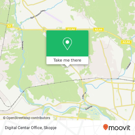 Digital Centar Office map