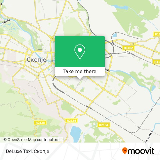 DeLuxe Taxi mapa