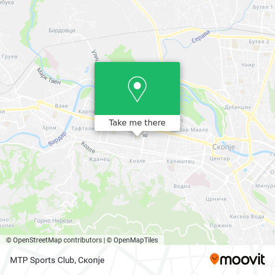 MTP Sports Club map