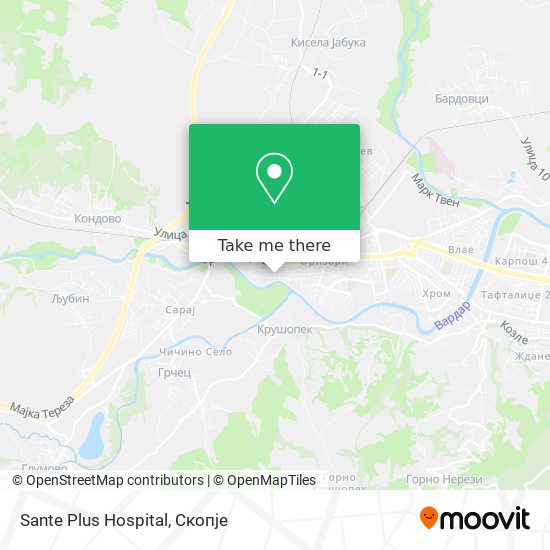 Sante Plus Hospital map