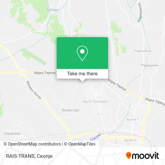 RAIS-TRANS map