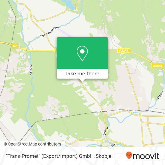 "Trans-Promet" (Export / Import) GmbH map