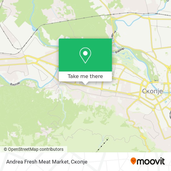 Andrea Fresh Meat Market mapa