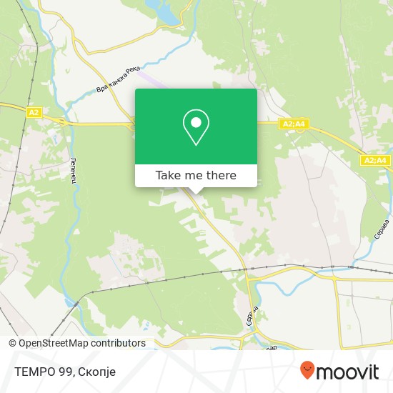 TEMPO 99 map