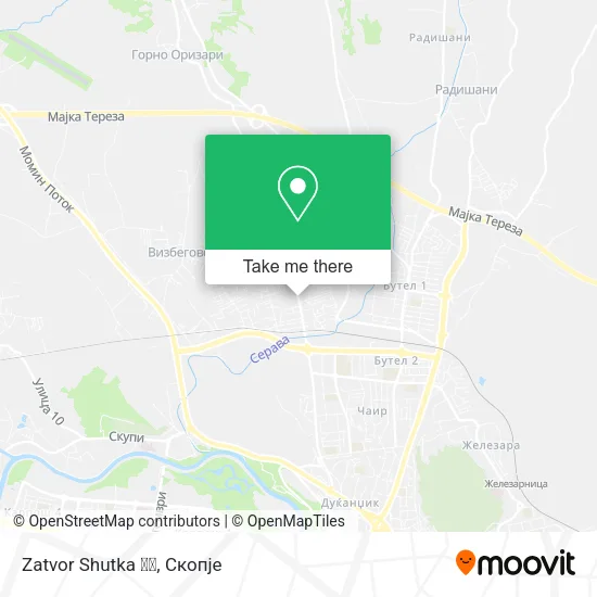 Zatvor Shutka 🚔🚔 map