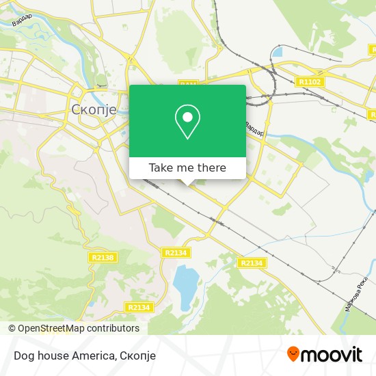 Dog house America map