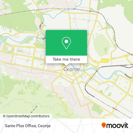 Sante Plus Offise mapa