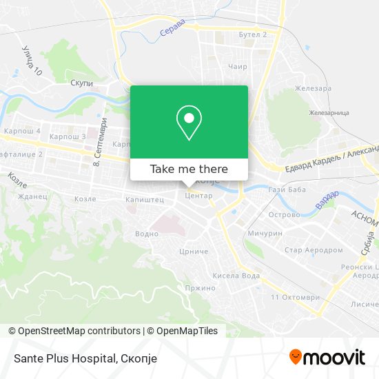 Sante Plus Hospital mapa