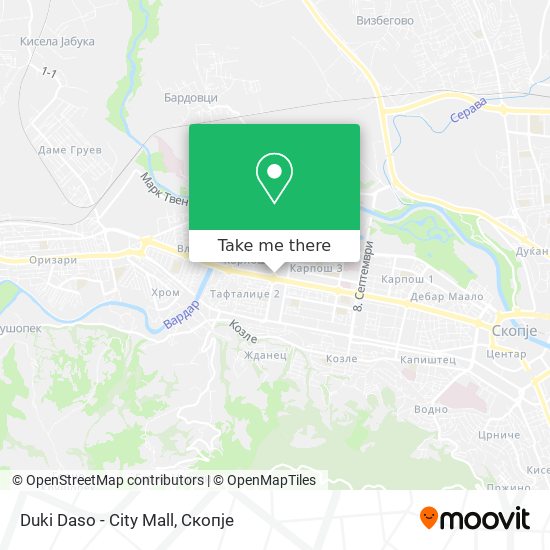 Duki Daso - City Mall map