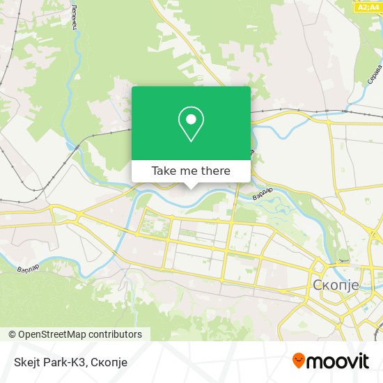 Skejt Park-K3 map