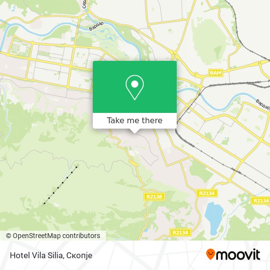 Hotel Vila Silia map