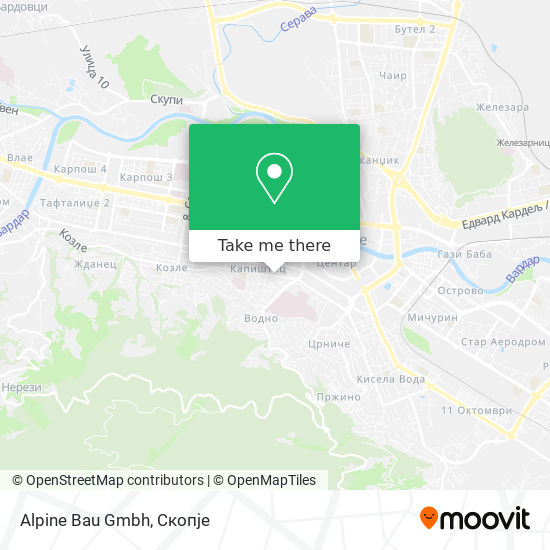 Alpine Bau Gmbh mapa