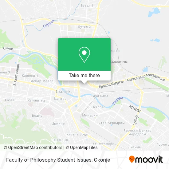 Faculty of Philosophy Student Issues map
