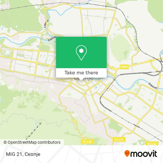 MIG 21 map