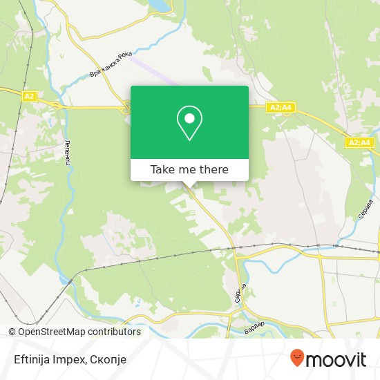 Eftinija Impex map
