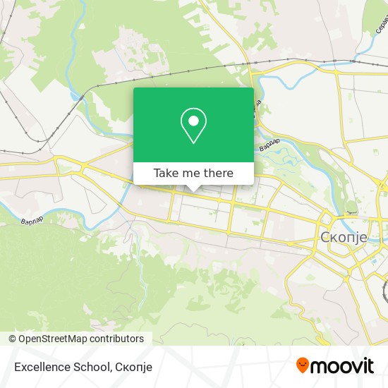 Excellence School map