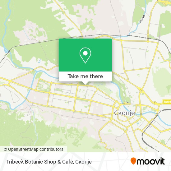 Tribecλ Botanic Shop & Café map
