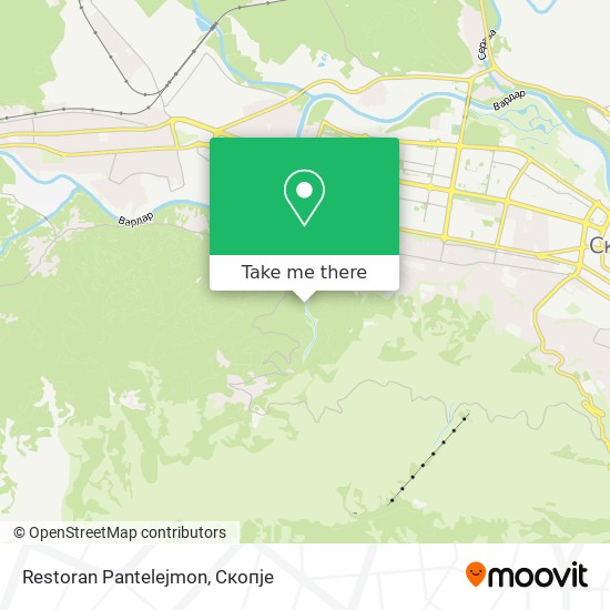 Restoran Pantelejmon map