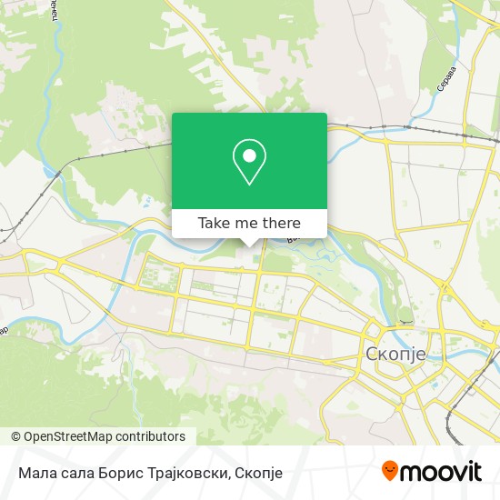 Мала сала Борис Трајковски map