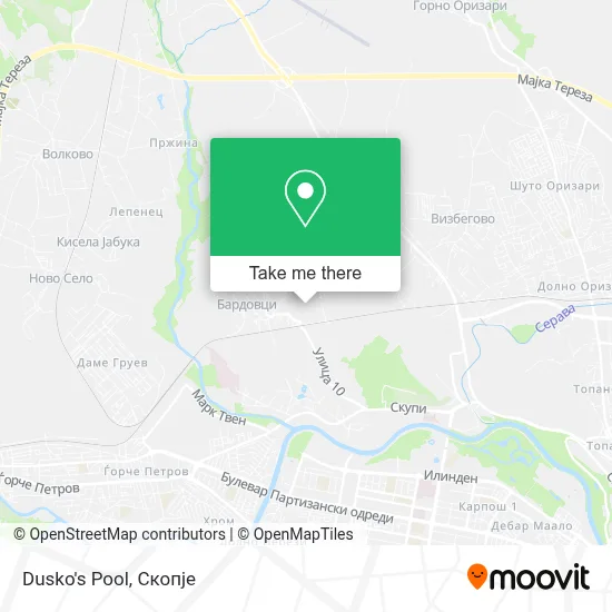 Dusko's Pool map